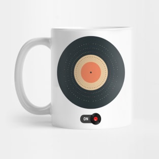 Vinyle audio player Mug